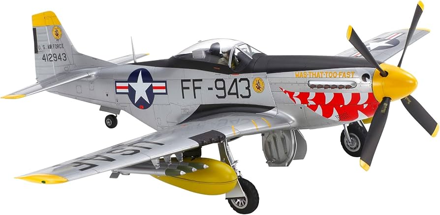 Amazon.com: Tamiya 60328-000 60328 North American F-51D Mustang 1