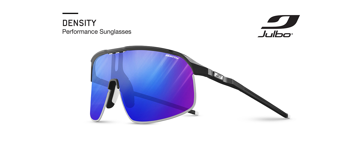 Amazon.com: Julbo Density Performance Sunglasses - Black/Black