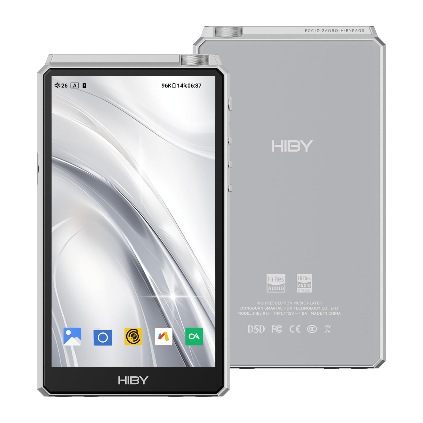 Amazon.com: HiBy R6 gen3 DAP Player Hi Res Audio with Class A&AB