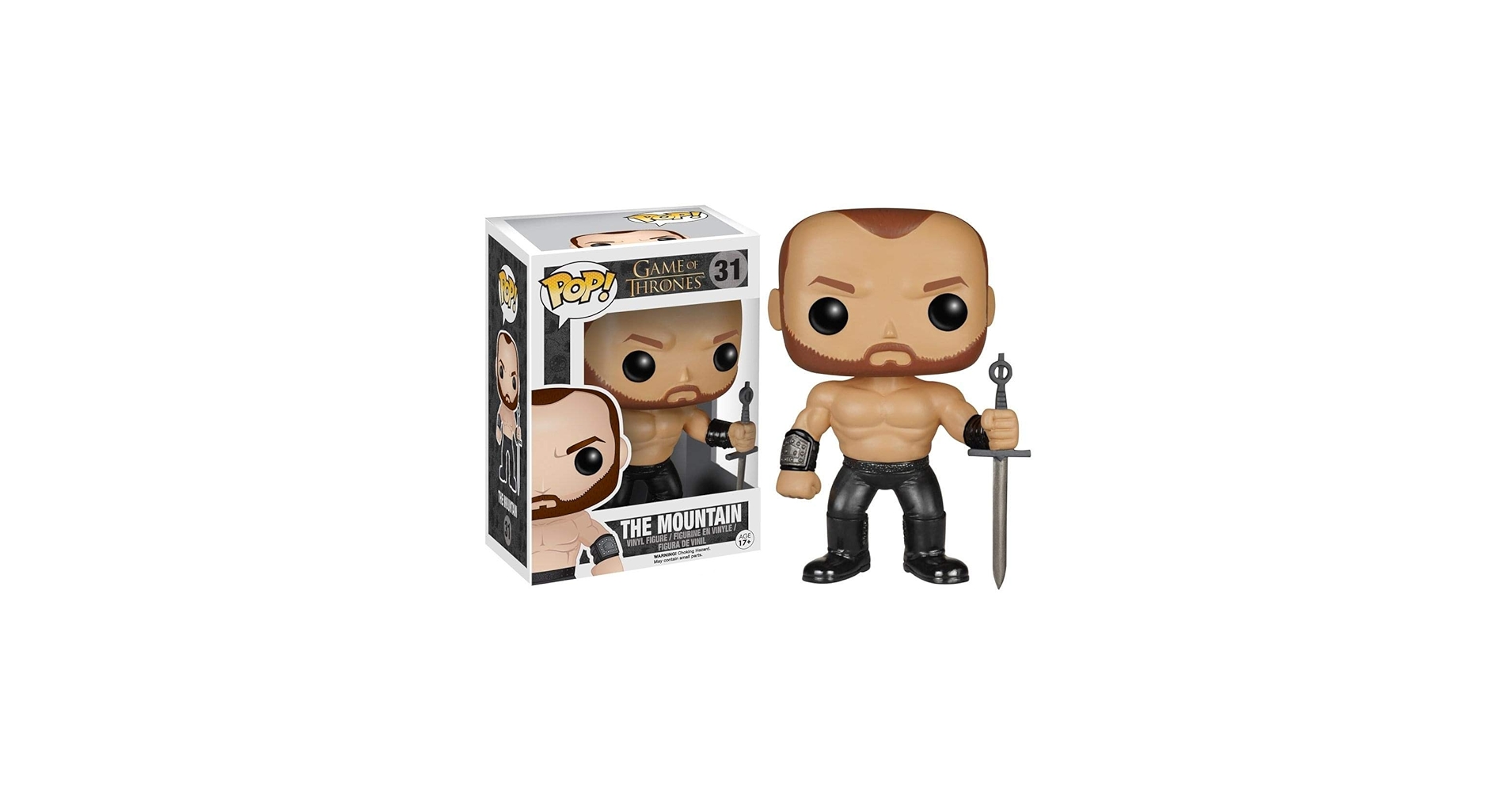 Amazon.com: Funko POP Game of Thrones: The Mountain Action Figure