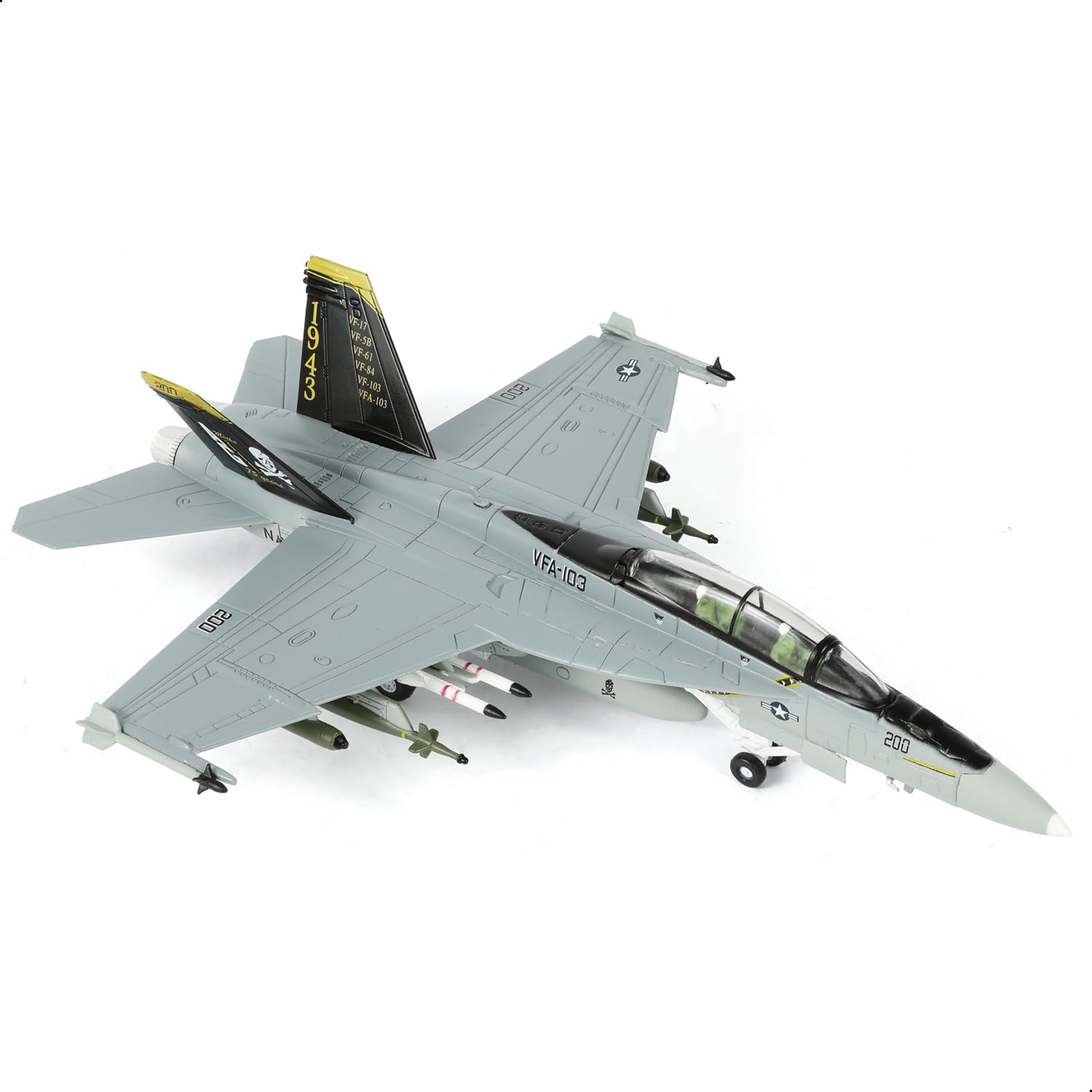 Amazon.com: SEBUNAS 1/100 Scale F/A-18 Super Hornet Fighter Jet