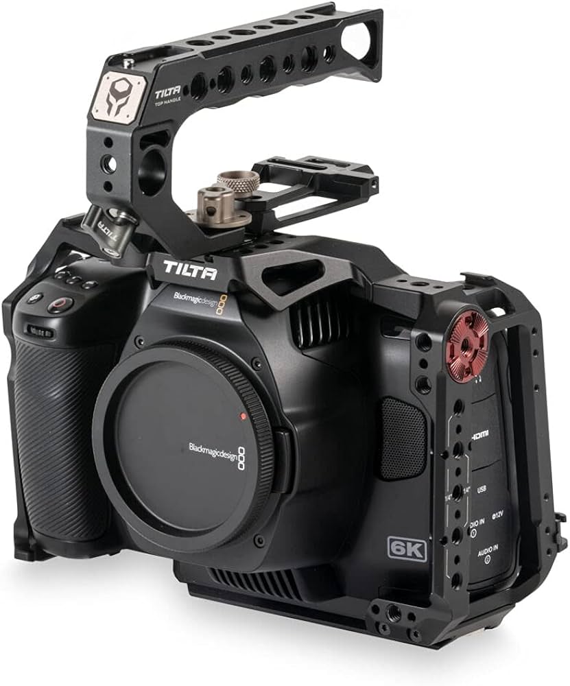 Amazon.com : Tiltaing Camera Cage for BMPCC 6K Pro Basic Kit TA