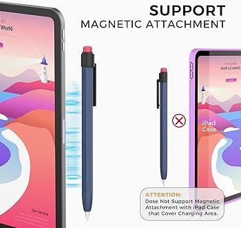 Amazon.com: TRONWIN Apple Pencil 2nd Generation Case - Silicone