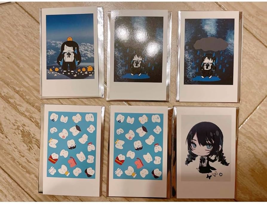 Amazon.co.jp: Ado マーズ チェキ風トレーディングカード 6枚 : おもちゃ