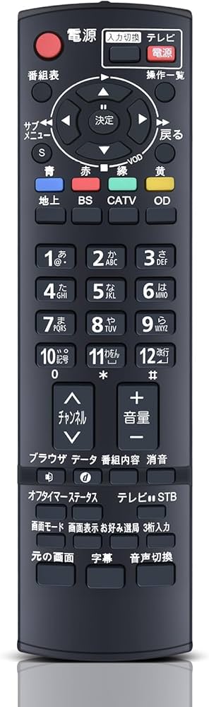 Amazon | チューナーリモコン N2QAYB000317 for Panasonic