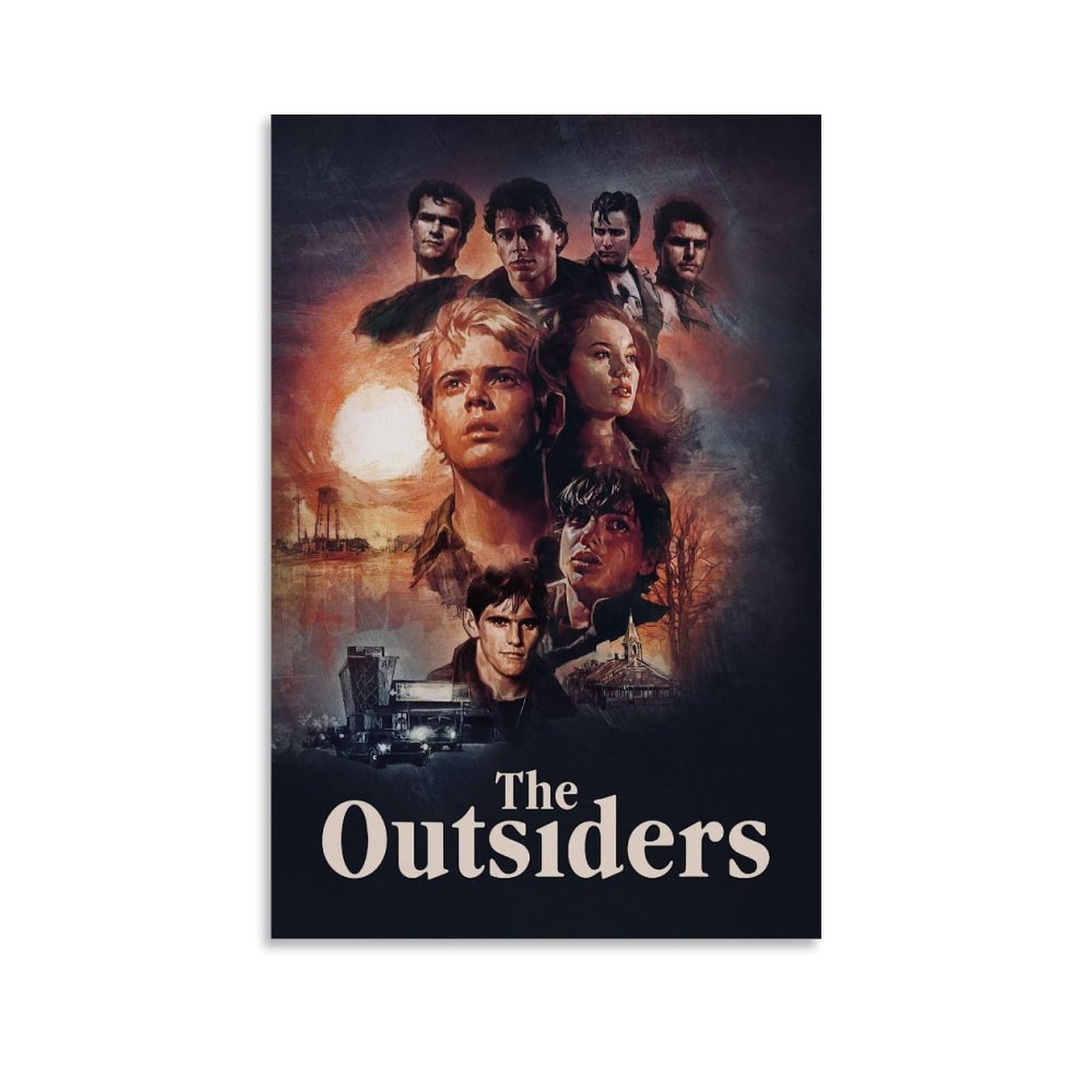 Amazon.com: LXHSTOREFA The Outsiders Movie Poster for Bedroom