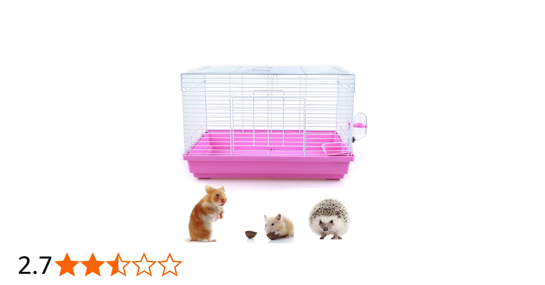 Amazon | Gifty モルモット ケージ 大きい ハリネズミ ハムスター