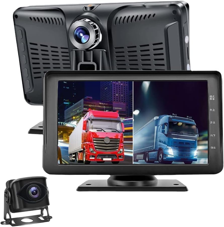 Amazon.co.jp: OBEST AHD7インチモニター カメラ 2分割 9-36V IPS 1024