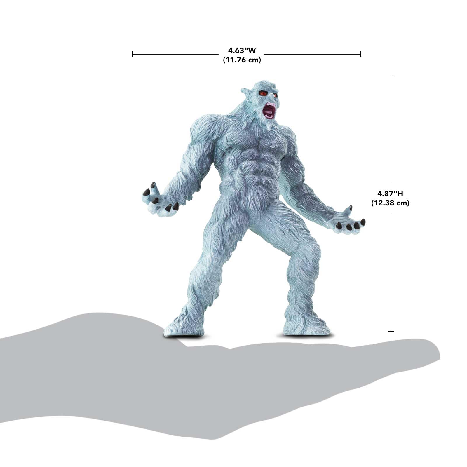 Amazon.co.jp: Safari Ltd.Yetiの置物 - 詳細な5インチのプラスチック