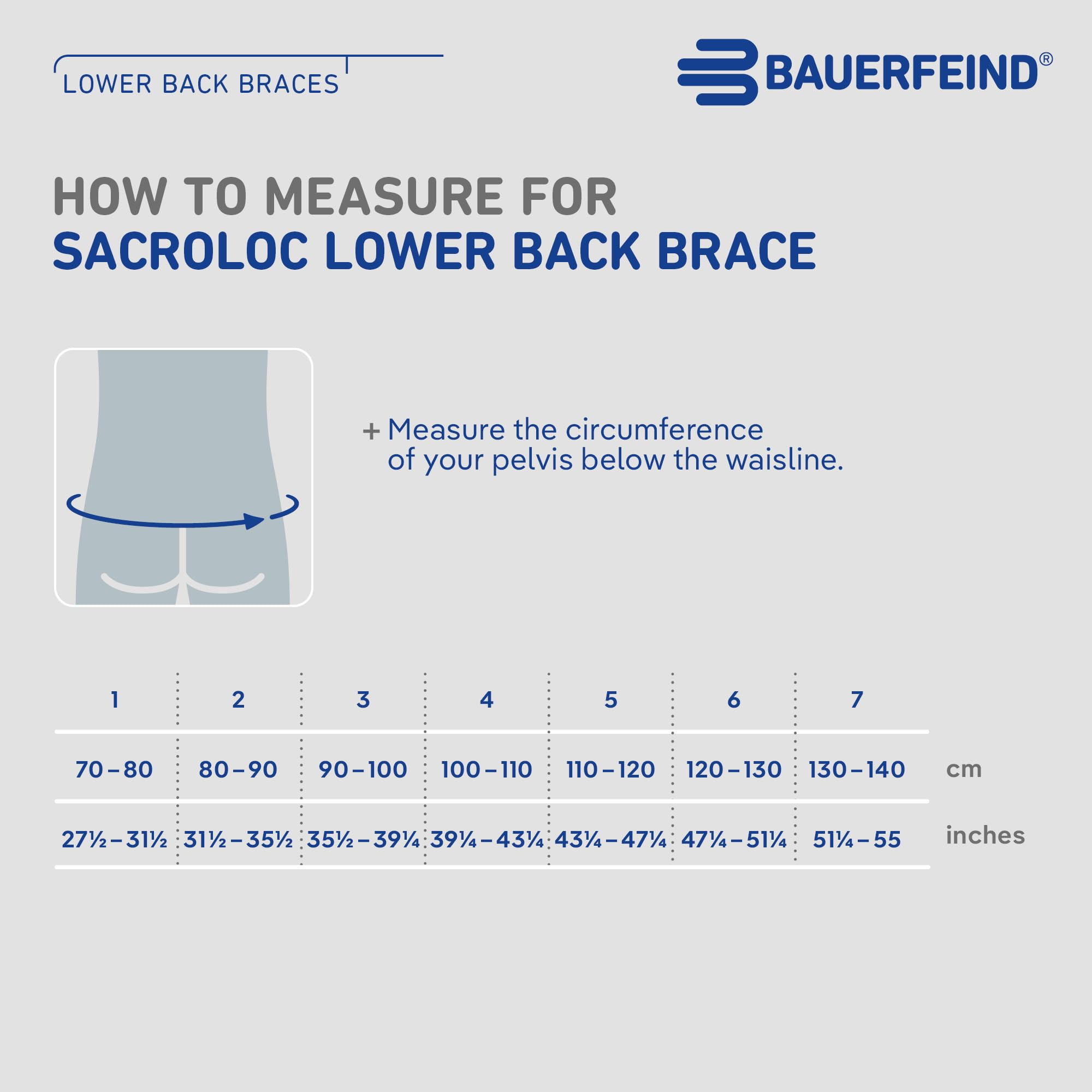 Amazon | Bauerfeind SacroLoc 腰サポート - 痛みを緩和するブレース