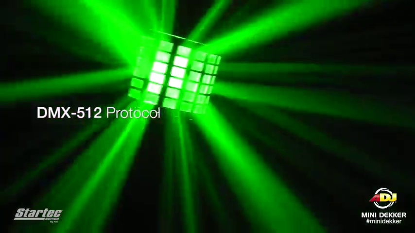 Amazon.com: ADJ Products MINI DEKKER 2 X 10W RGBW, INCL DMX, Color