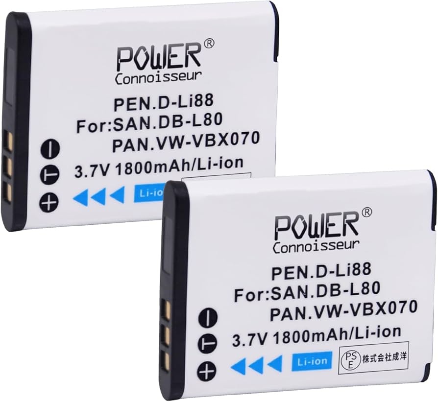 Amazon | 「Power-connoisseur」SANYO 交換バッテリー DMX-CG11 3.7V