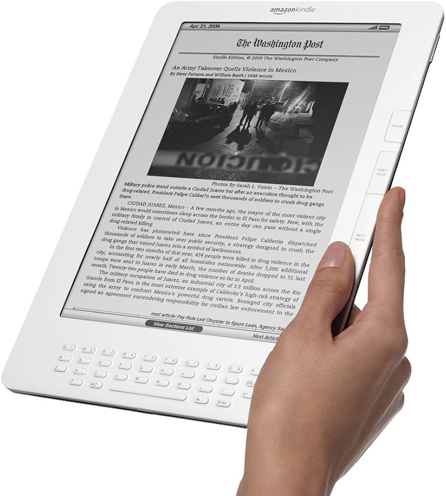 Amazon.com: Kindle DX Wireless Reading Device (9.7
