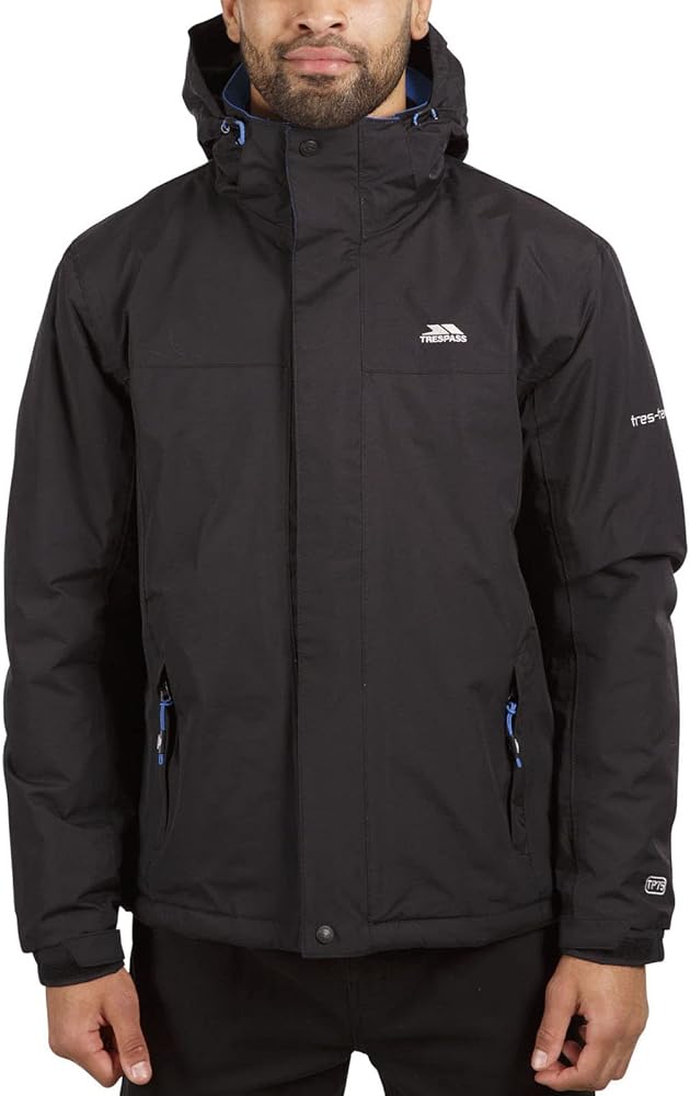 Trespass Mens Donelly Insulated Jacket Black S at Amazon Men's
