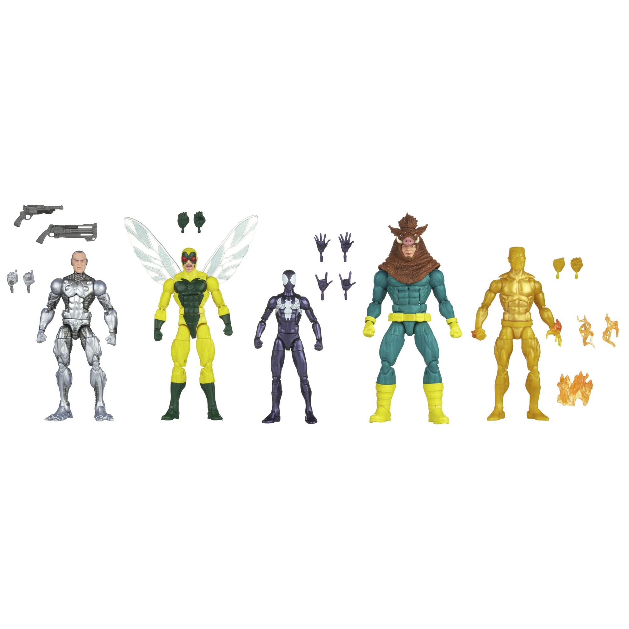Amazon.com: Marvel Legends Series Spider-Man Multipack, 6-Inch