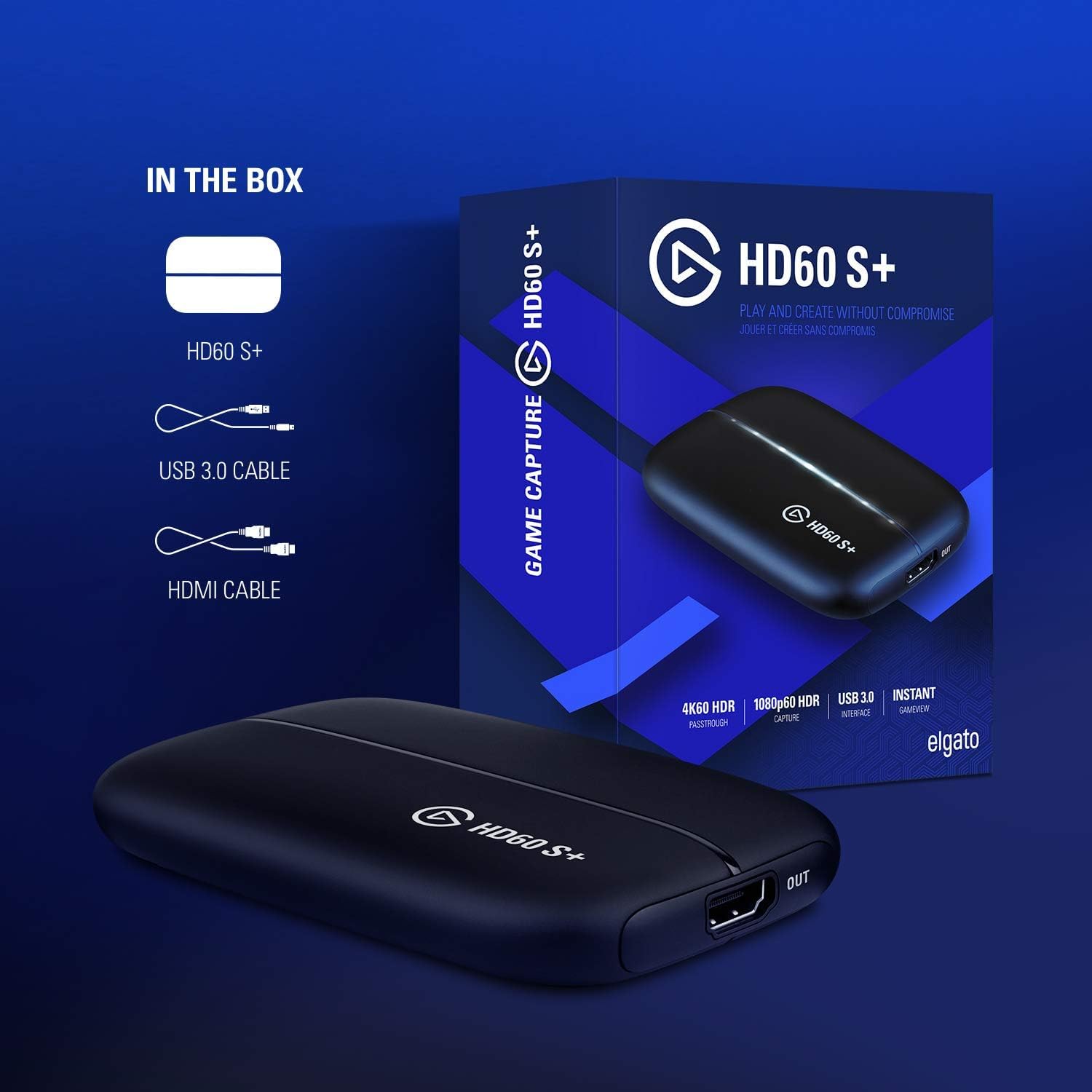 Amazon.co.jp: 【整備済み品】Elgato usb HD60 S+ 外付けキャプチャ