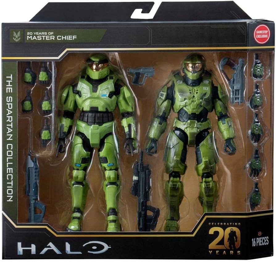 Amazon | Jazwares Halo Master Chief 20周年記念スパルタコレクション