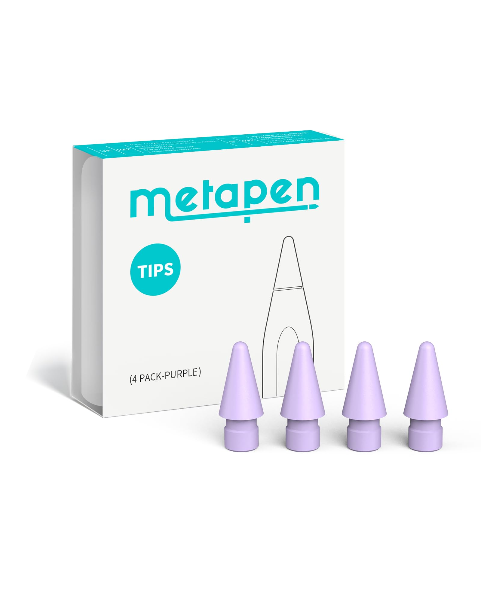 Amazon.co.jp: Metapen 4個入り Apple Pencil専用交換ペン先 アップル