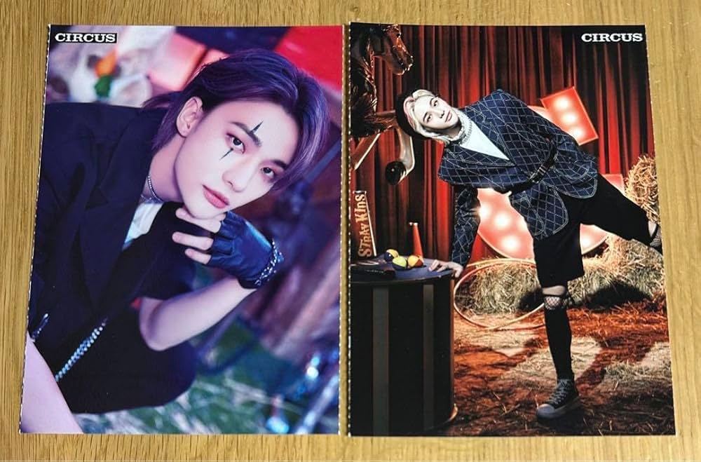 Amazon | stray kids スキズ circus サーカス ポストカード ヒョンジン
