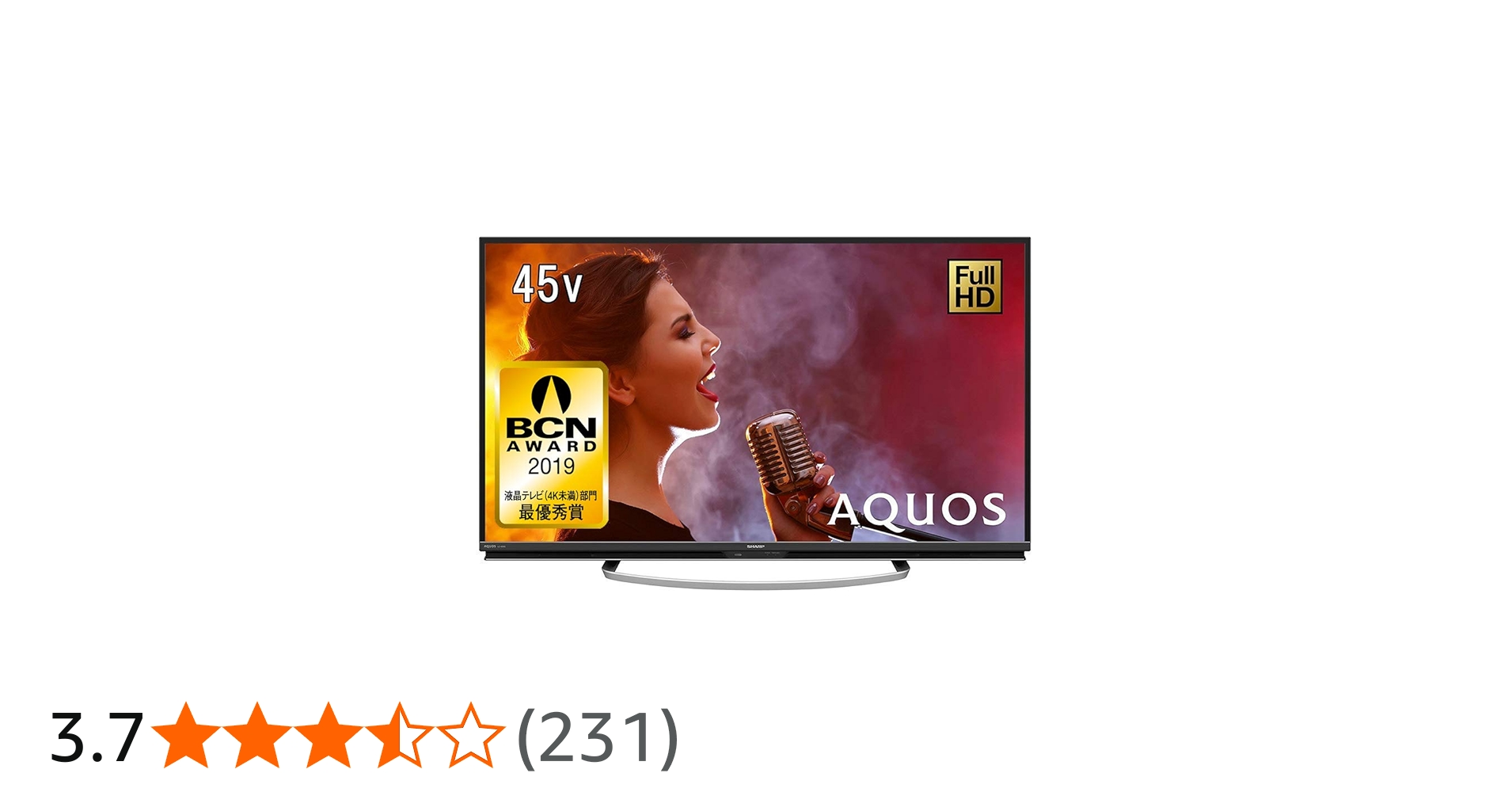 Amazon | シャープ 45V型 AQUOS フルハイビジョン 液晶テレビ LC-45W5