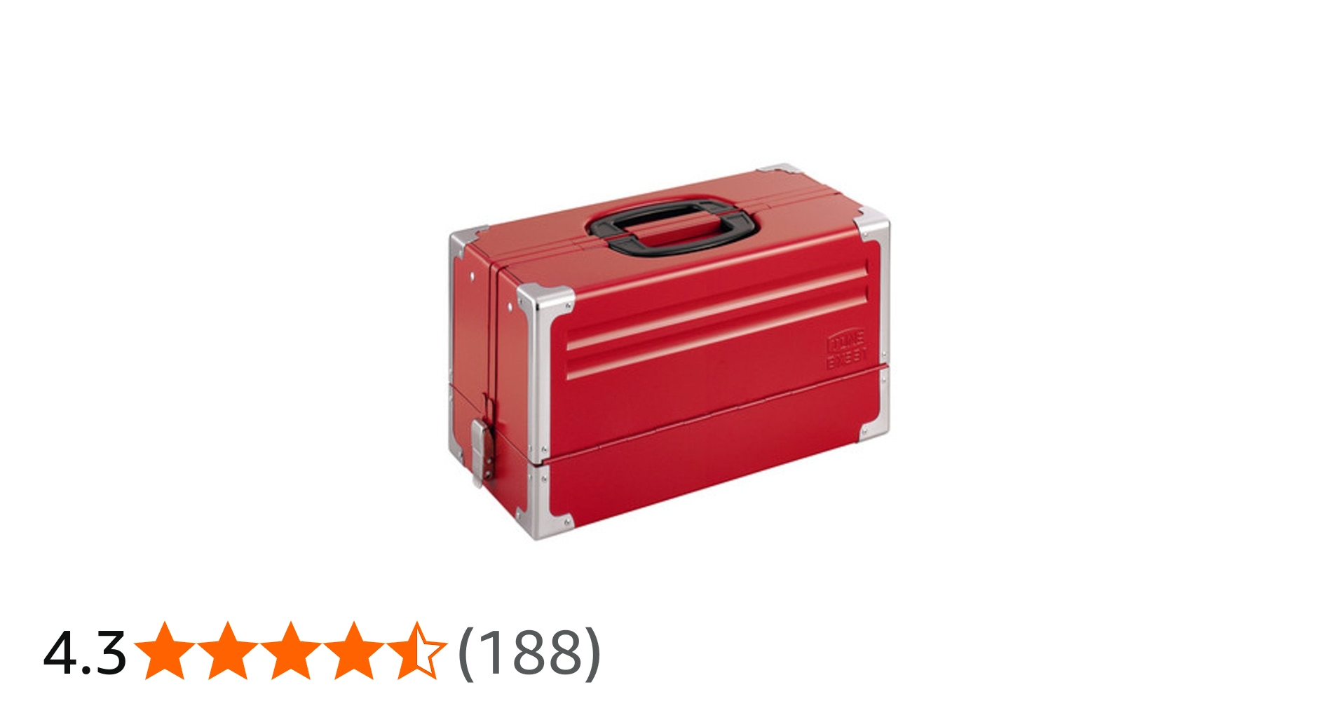 Amazon | トネ(TONE) ツールケース BX331 レッド | ツールボックス