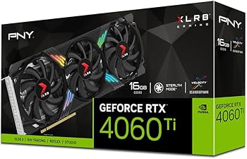 Amazon | PNY GeForce RTX™ 4060 Ti 16GB XLR8 Gaming Verto RGB