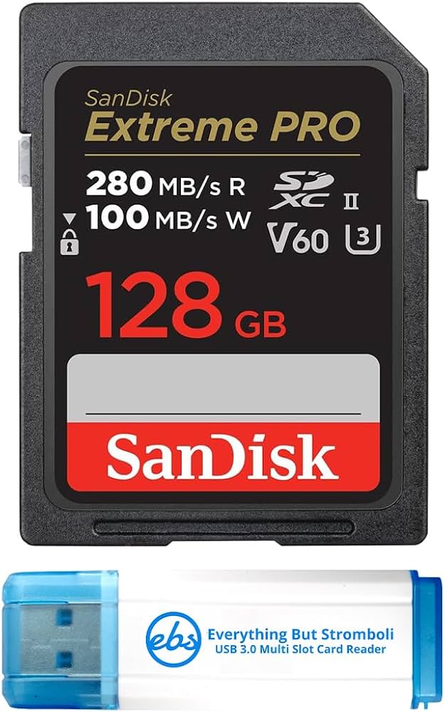 Amazon | SanDisk Extreme Pro UHS-II 128GB SDメモリーカード Canon