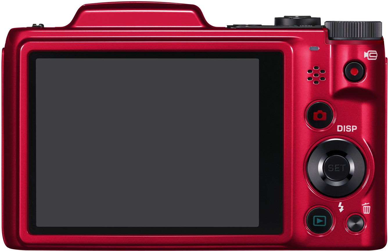 Amazon | CASIO デジタルカメラ EXILIM 1610万画素 24倍 レッド EX