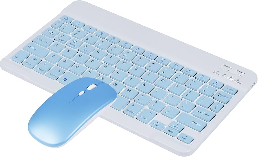 Amazon | ワイヤレスキーボード マウスセット 小型 タブレット