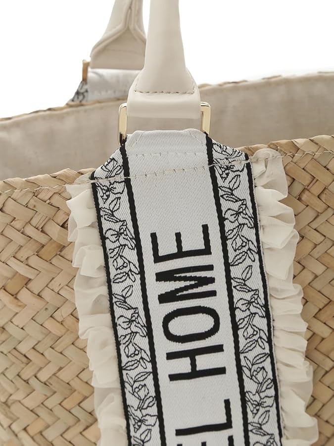 Amazon | [スナイデルホーム] ロゴテープかごバッグ SHGB252200