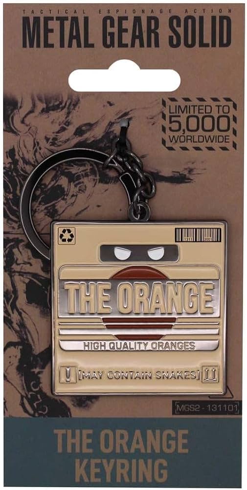 Amazon.co.jp: 【公式ライセンス商品】METAL GEAR SOLID オレンジの