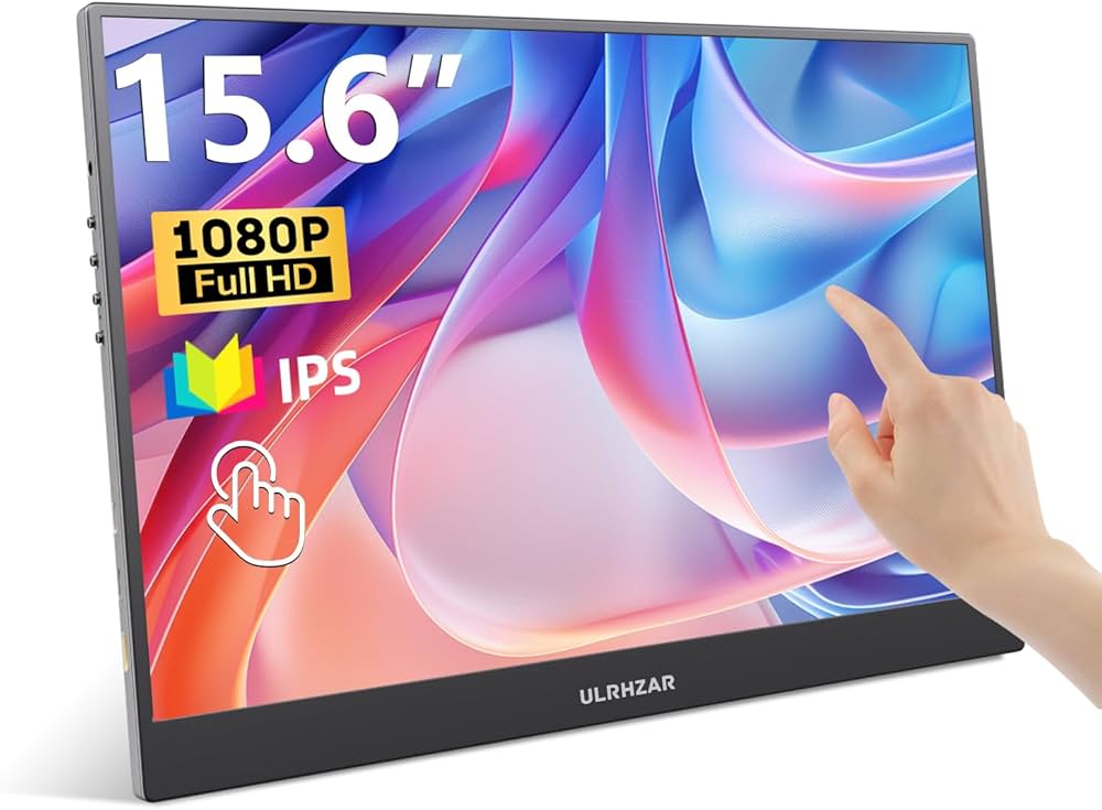 Amazon.co.jp: 15.6インチ タッチスクリーンモニター 1920x1080 IPS