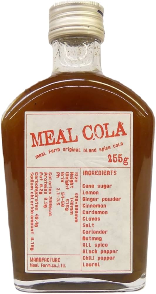 Amazon.co.jp: ミールファーム 無添加 クラフトコーラ 255g 天然素材