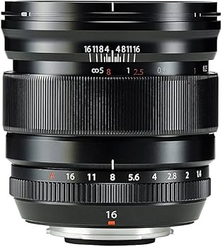Amazon.com : Fujifilm Fujinon Lens XF 16mm F1.4 R WR, Black