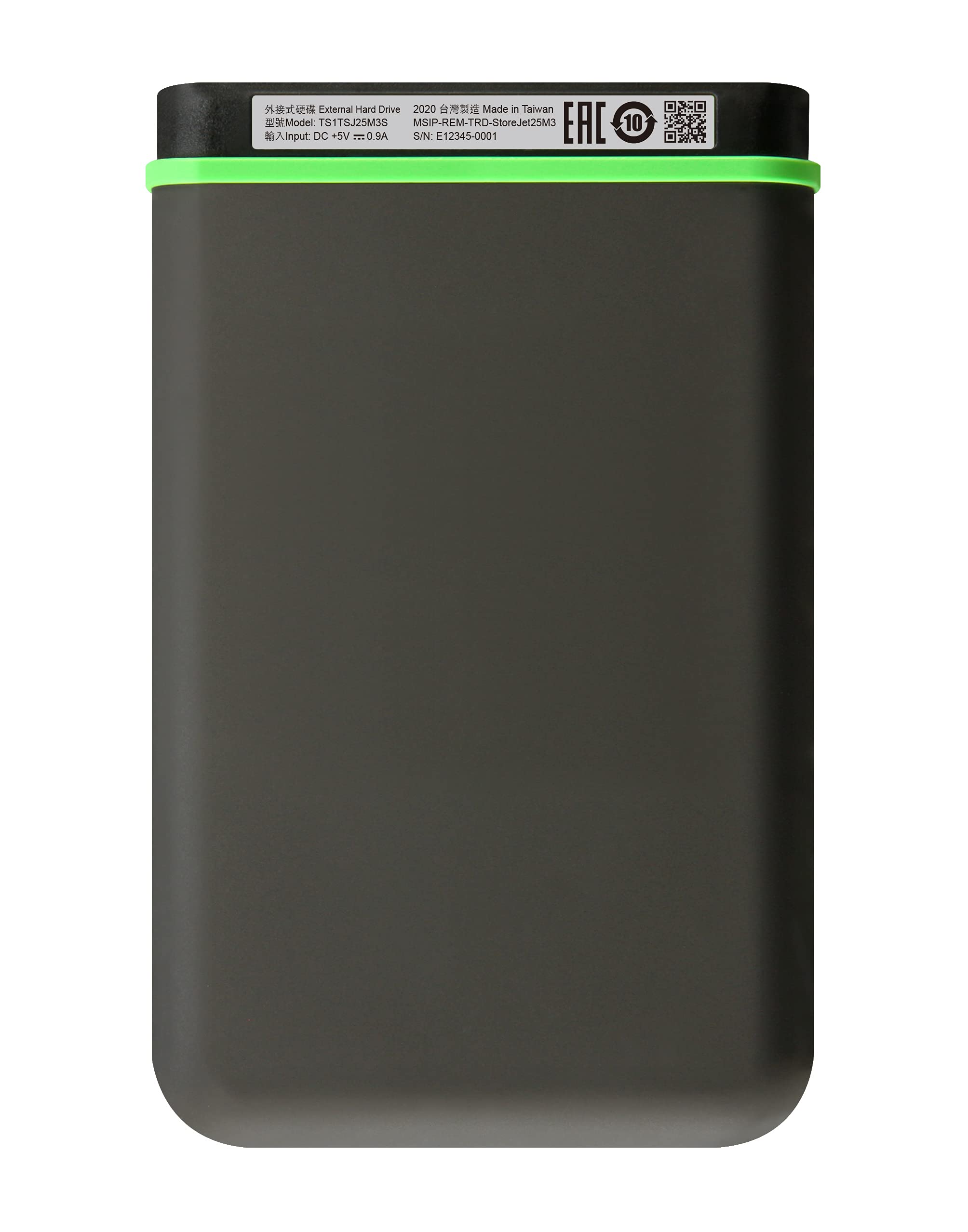 Amazon | Transcend ポータブルHDD 4TB 耐衝撃 USB3.1 Gen1 アイロン