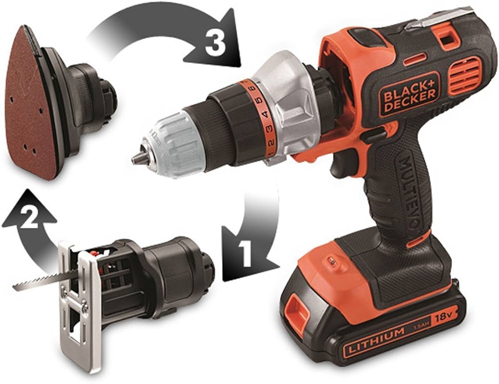 Amazon | ブラックアンドデッカー(BLACK+DECKER) マルチツール 18V