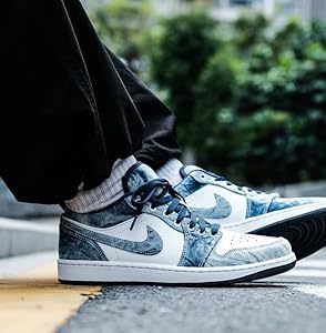 Amazon | [ナイキ] スニーカー メンズ エアジョーダン 1 レトロ ロー