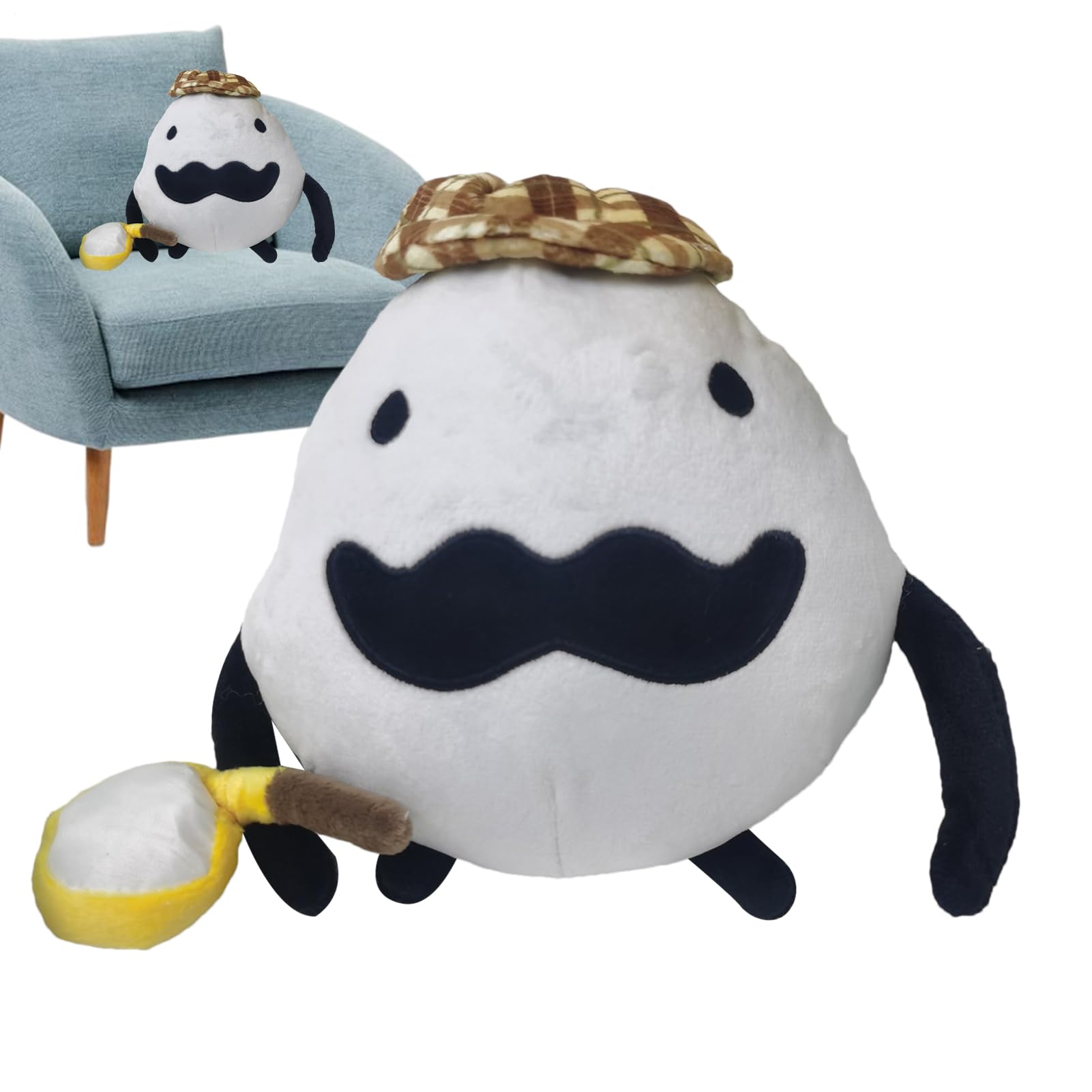 Amazon.co.jp: 探偵たまご ぬいぐるみ たまご 探偵エッグぬいぐるみ