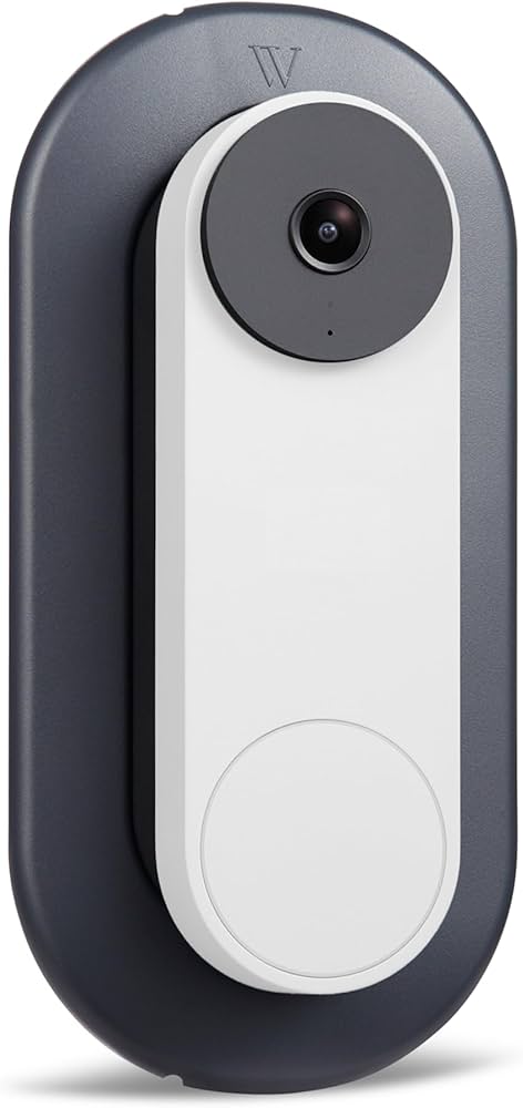 Wasserstein Wall Plate Mount Compatible with Google Nest Doorbell