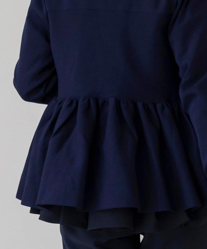 Amazon | [ソーノ] カーディガン オーナメントパール3Dレイヤード