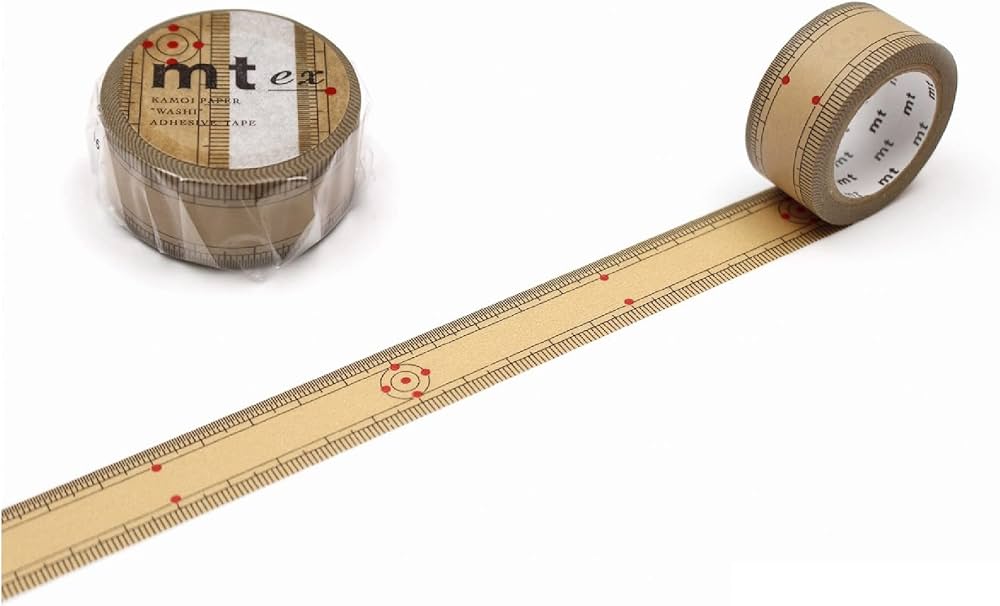 Amazon.co.jp: mt ex マスキングテープ 1P 20mm×7m 竹定規R: 文房具
