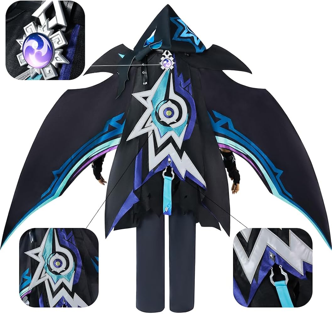 Amazon.co.jp: [Sieberg] 原神 オロルン コスプレ衣装 制服 ウイッグ