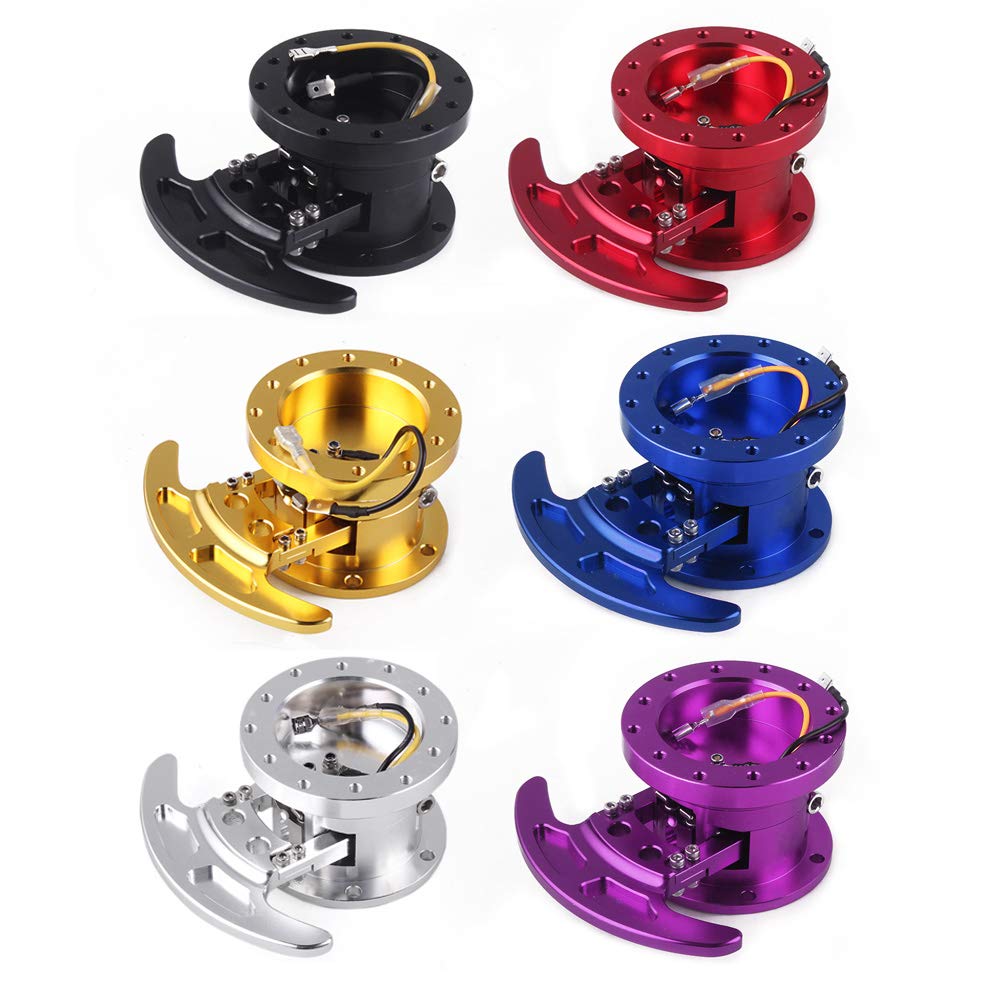 Amazon | MUTEKI ステアリングホイールハブ クイックリリース