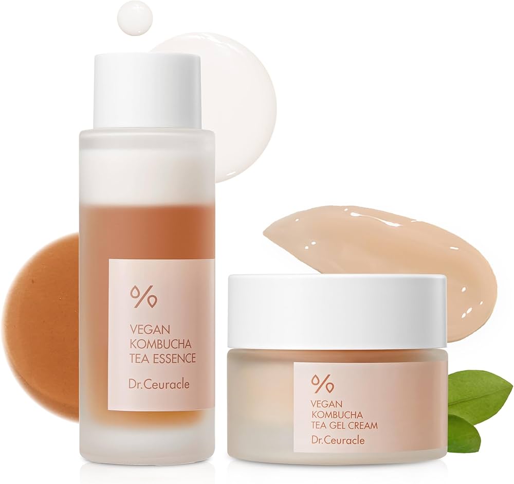 Amazon.com : Dr.Ceuracle Vegan Kombucha Tea Essence and Gel Cream