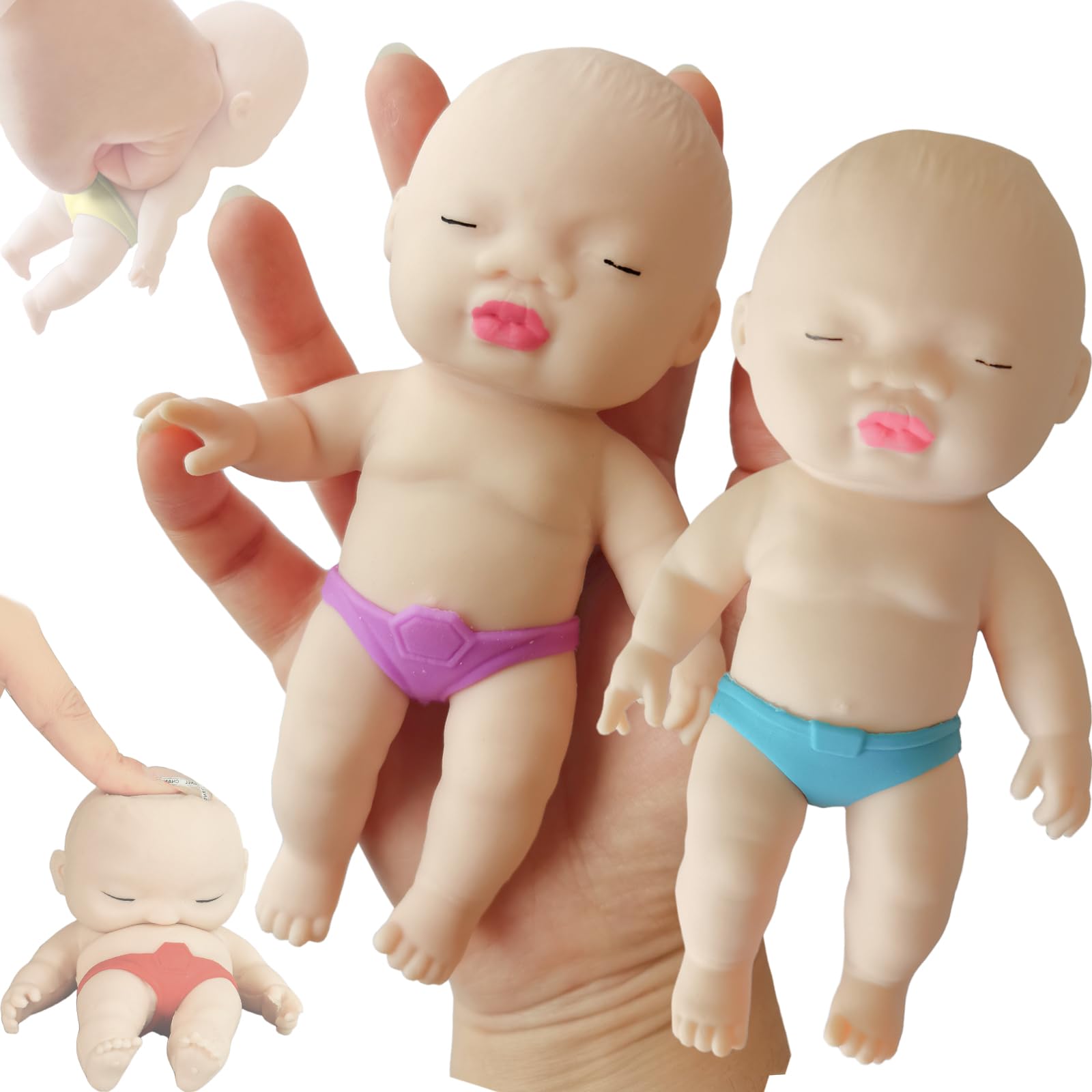 Amazon | 赤ちゃん スクイーズ セット 【2個 14cm】 アグリー