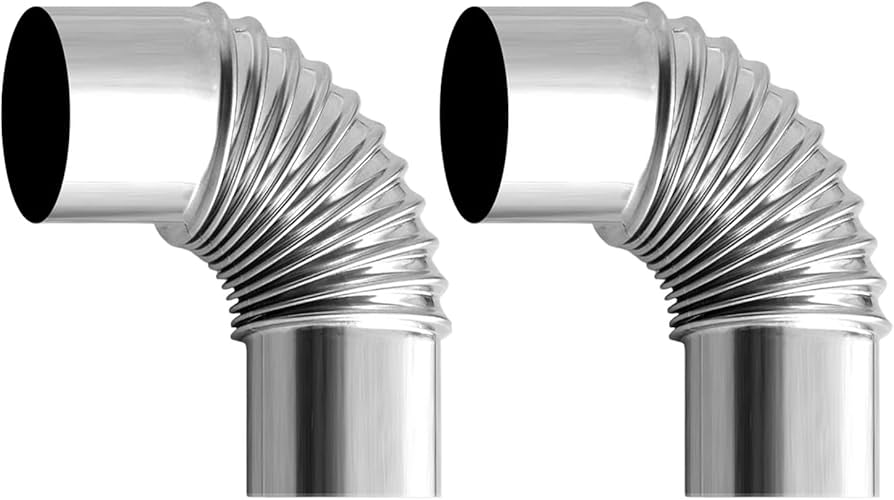 Amazon.co.jp: 煙突 60φ 90度 カーブパイプ ステン煙突 直径6cm 7.5cm