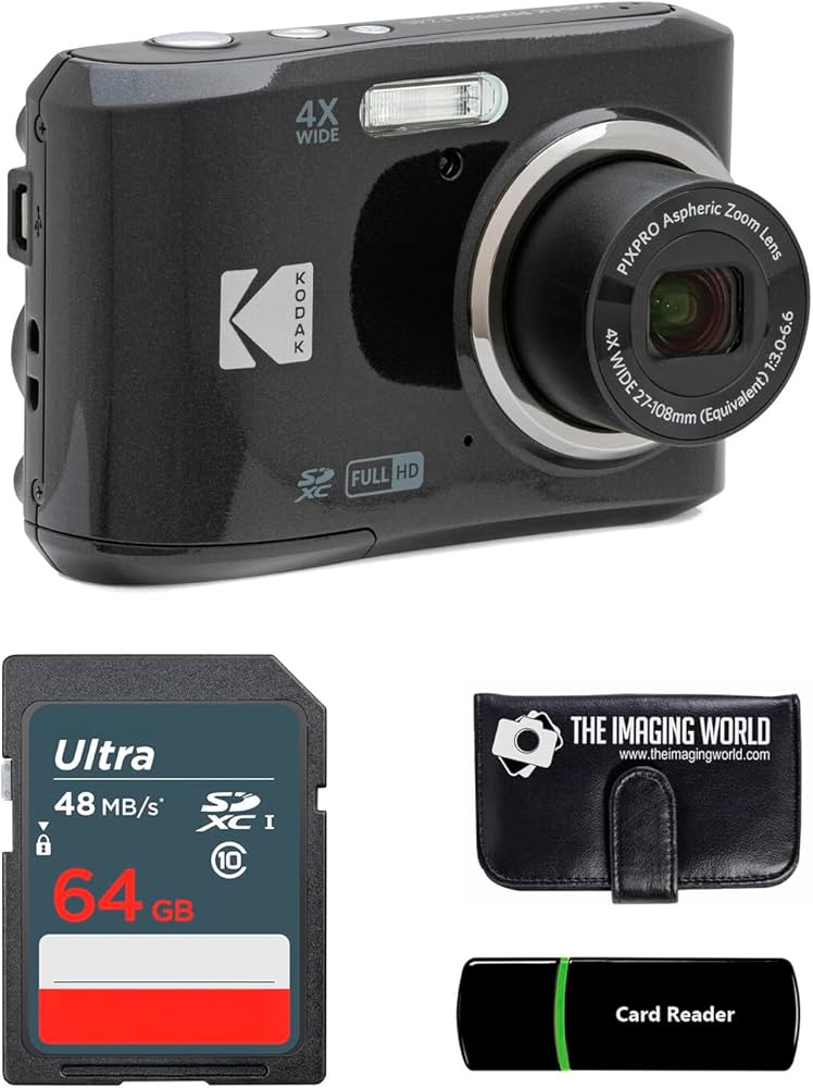 Amazon.com : Kodak PIXPRO FZ45 16MP Digital Camera 4X Optical Zoom