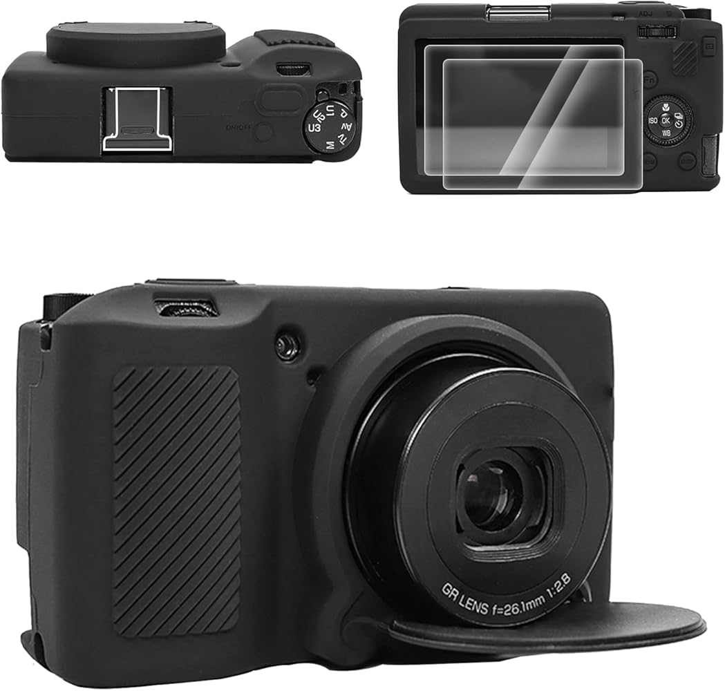 Amazon.co.jp: VOVMOEYA For リコー GRIII/GRIIIx/GR 3/GR 3X シリコン