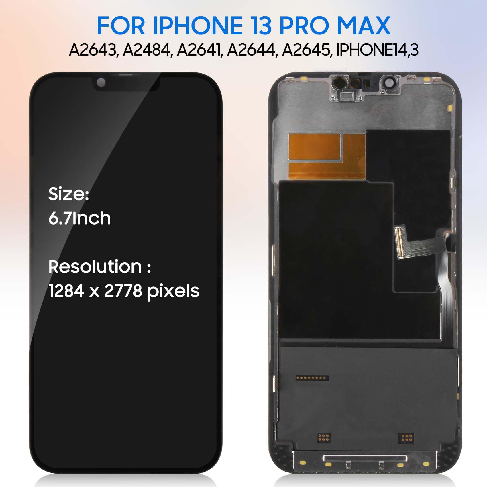Amazon.com: A-MIND Screen for iPhone 13 Pro Max Screen Replacement
