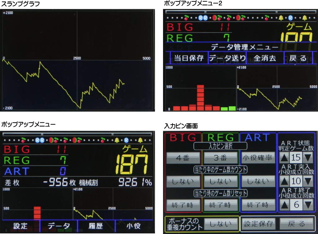 Amazon | TP counter 〔スマホサイス IPS液晶搭載パチスロ専用